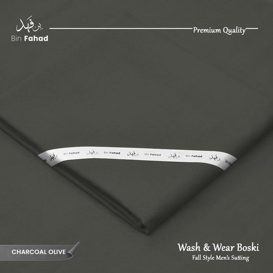 Premium Wash & Wear Boski - Charcoal Olive