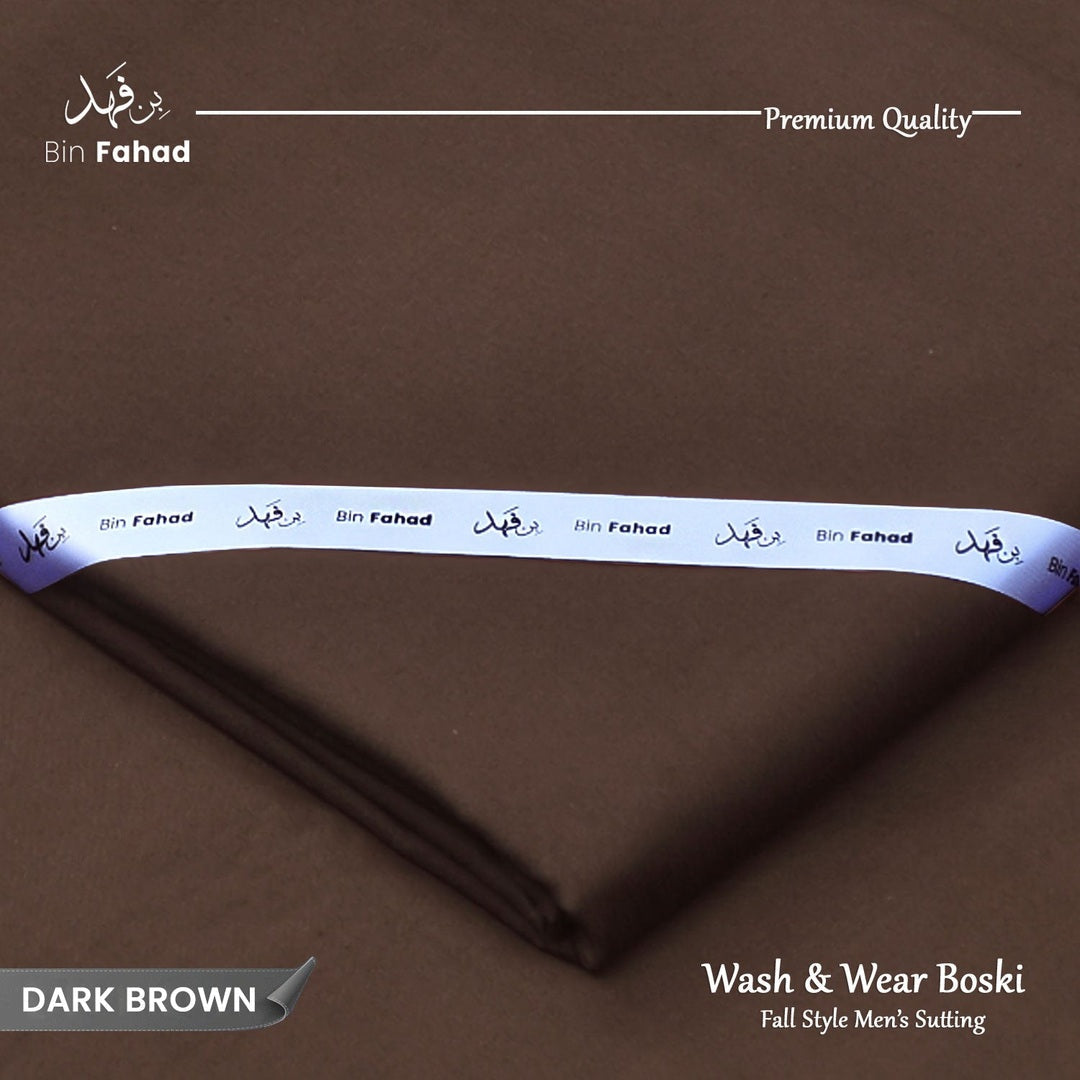 Premium Wash & Wear Boski - Dark Brown
