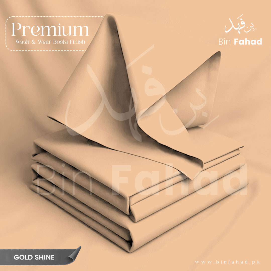 Premium Wash & Wear Boski - Gold Shine