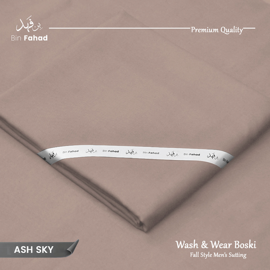 Premium Wash & Wear Boski - Ash Sky