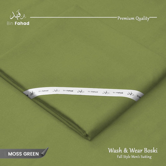 Premium Wash & Wear Boski - Moss Green