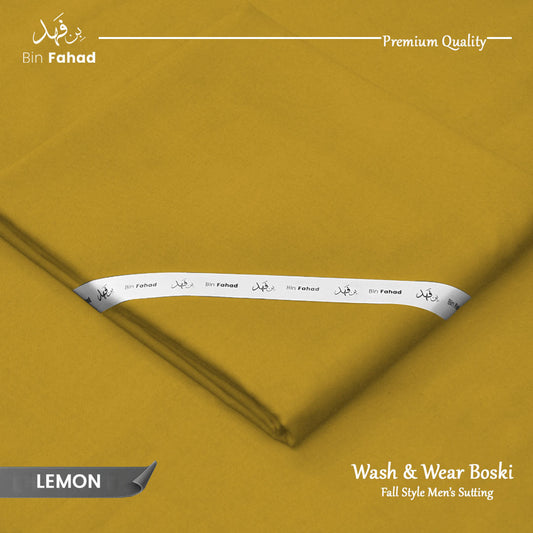 Premium Wash & Wear Boski - Lemon