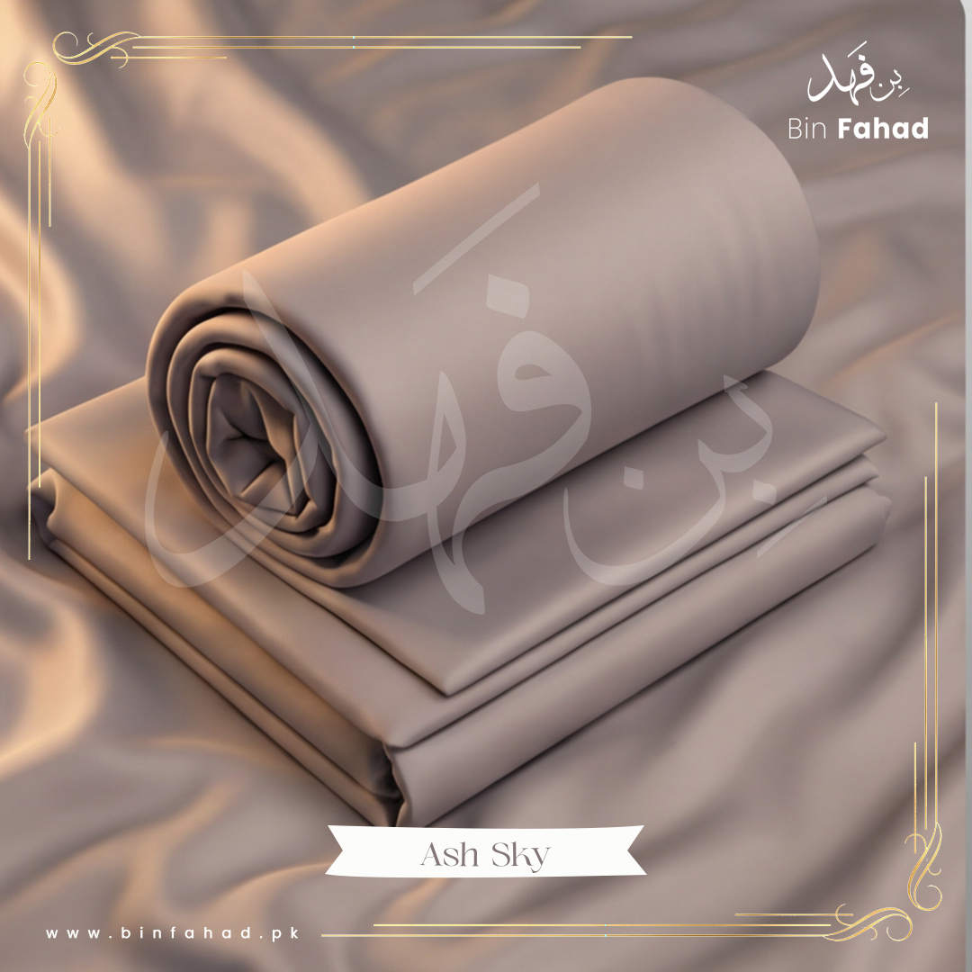 Premium Wash & Wear Boski - Ash Sky