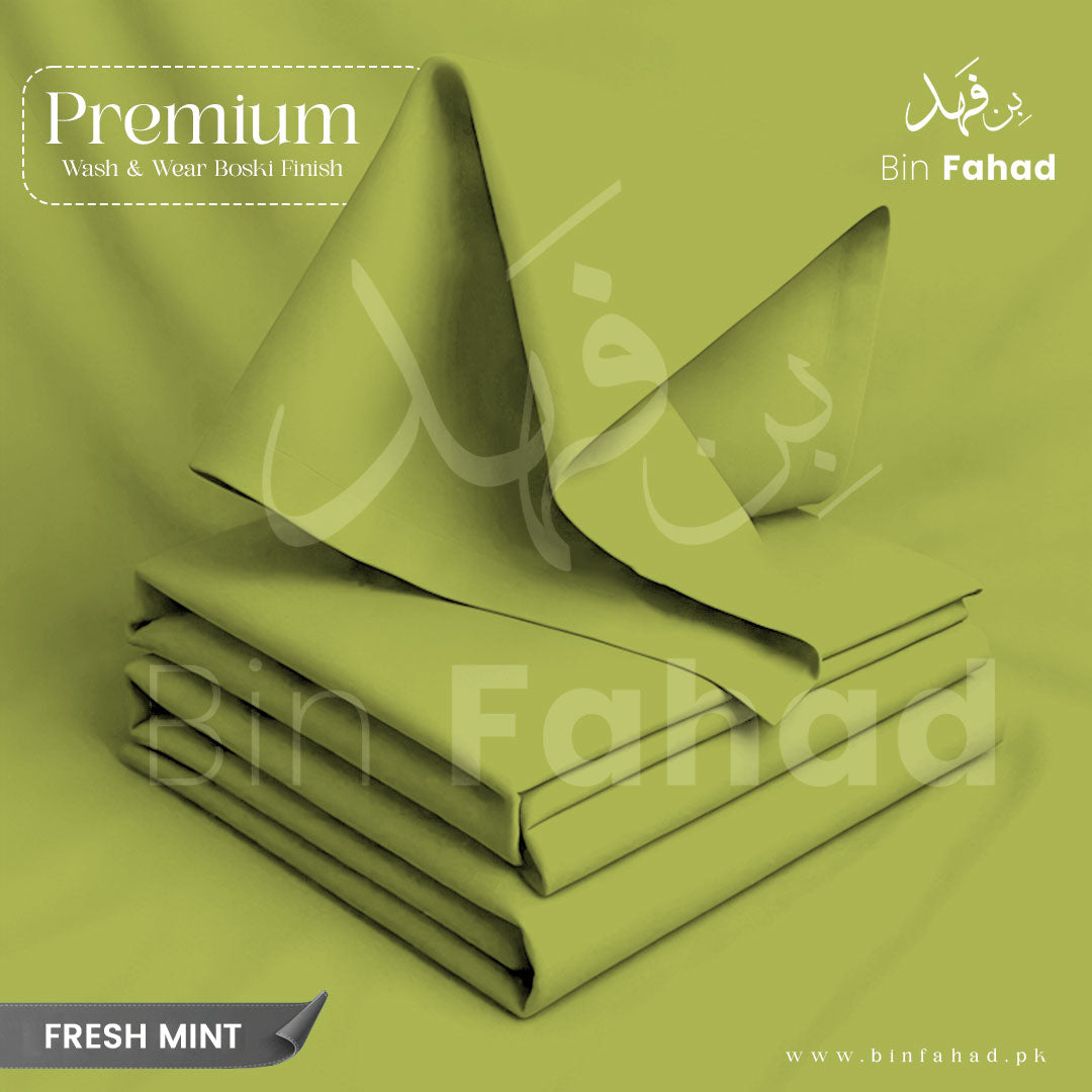 Premium Wash & Wear Boski - Fresh Mint