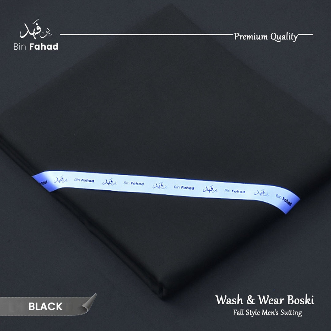 Premium Wash & Wear Boski - Black