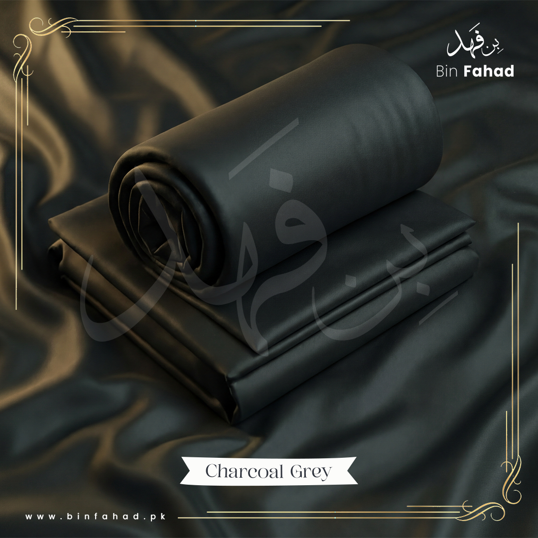 Premium Wash & Wear Boski - Charcoal Grey