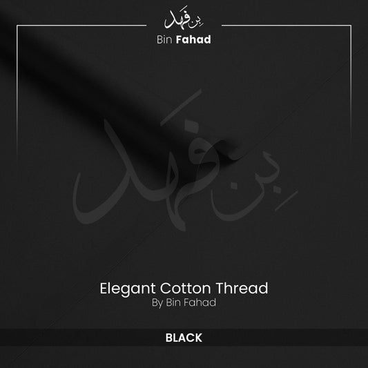 Premium Winter Cotton - Jet Black