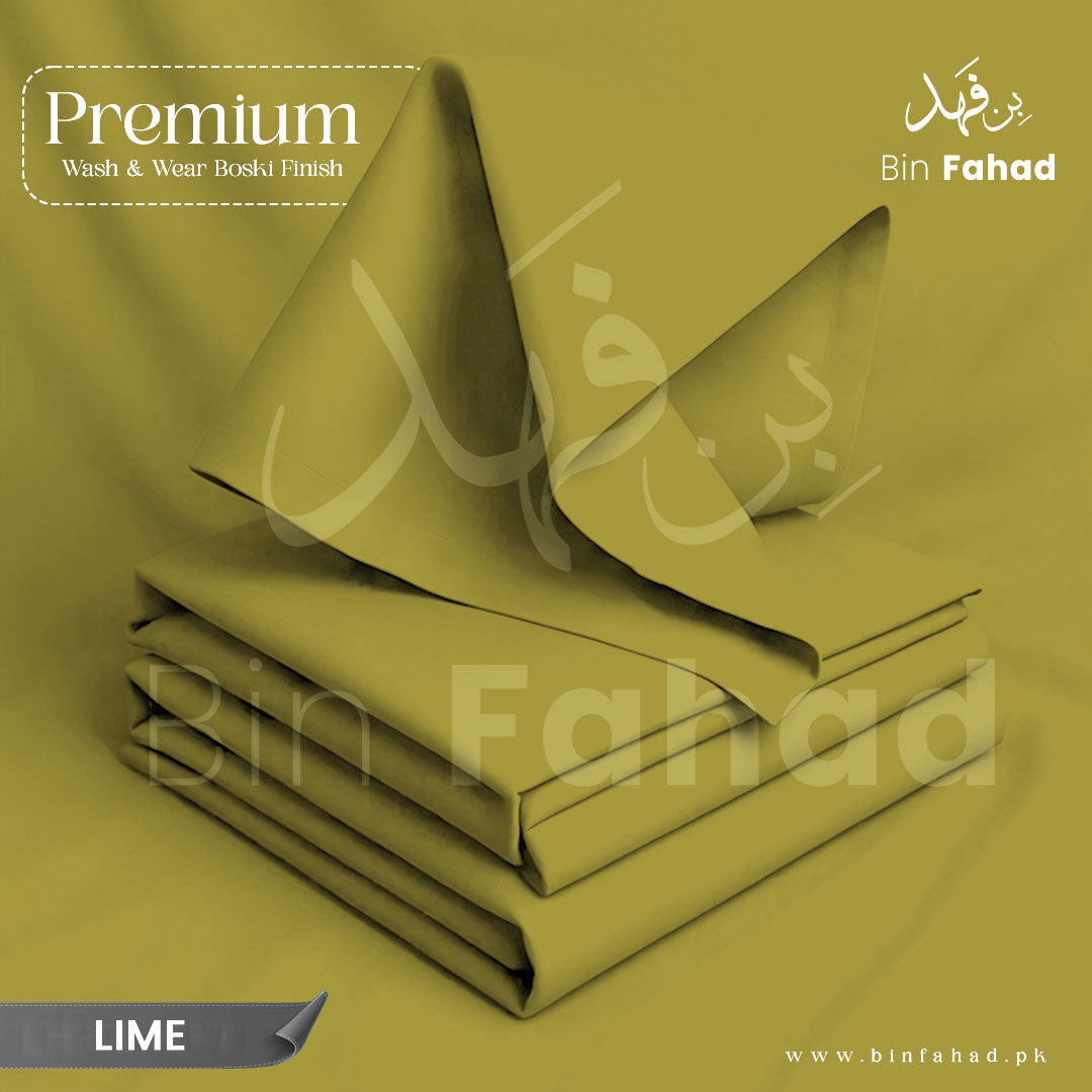 Premium Wash & Wear Boski - Lime