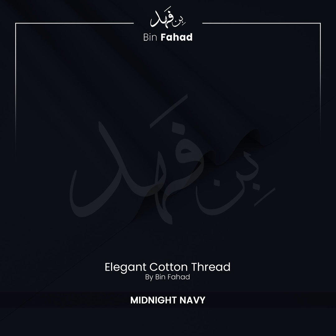 Premium Winter Cotton - Midnight Navy