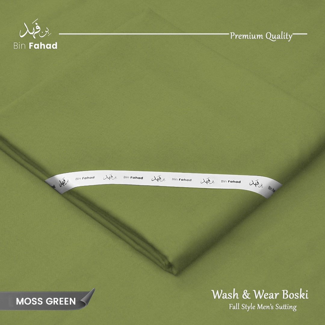 Premium Wash & Wear Boski - Moss Green