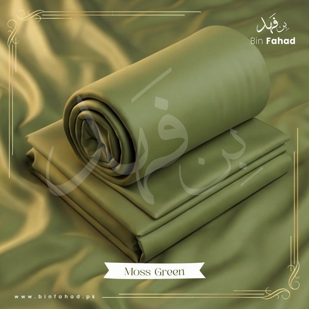 Premium Wash & Wear Boski - Moss Green