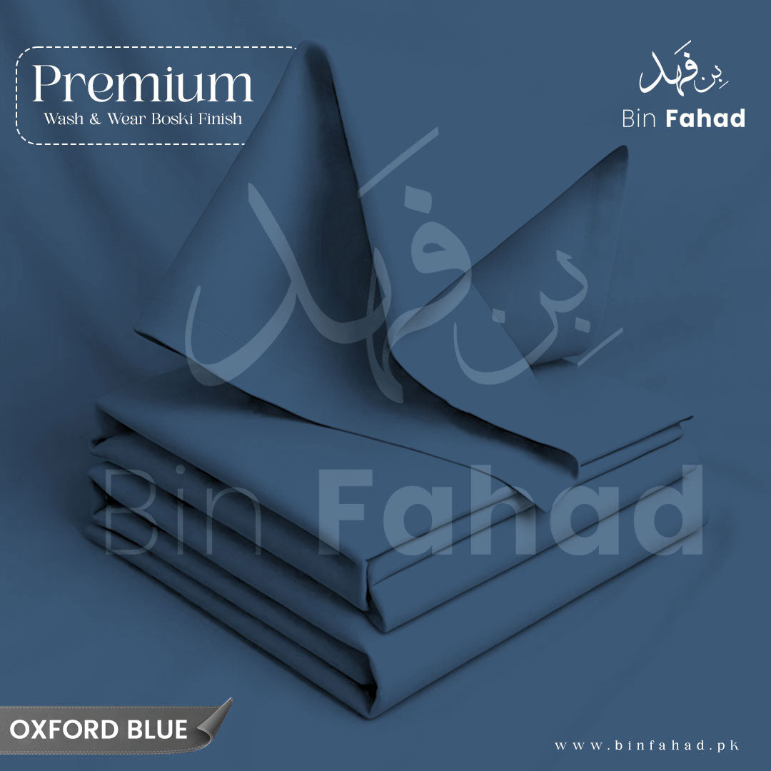 Premium Wash & Wear Boski - Oxford Blue