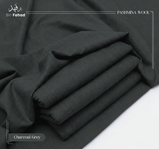 Luxury Winter Wool - Charcoal Grey