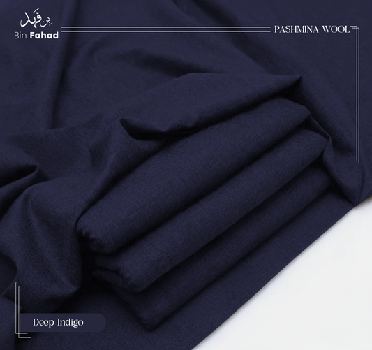 Luxury Winter Wool - Deep Indigo
