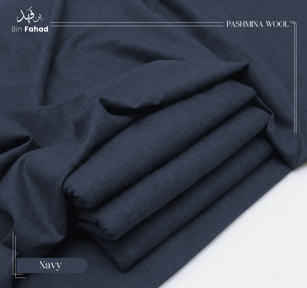 Luxury Winter Wool - Navy