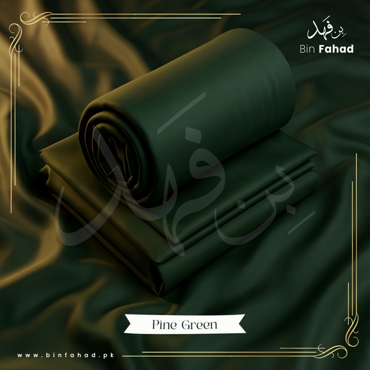 Premium Wash & Wear Boski - Pine Green