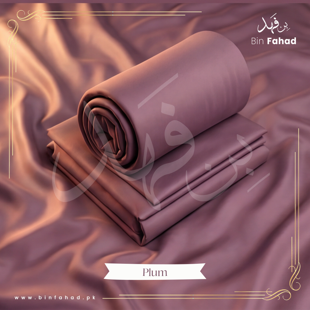 Premium Wash & Wear Boski - Plum