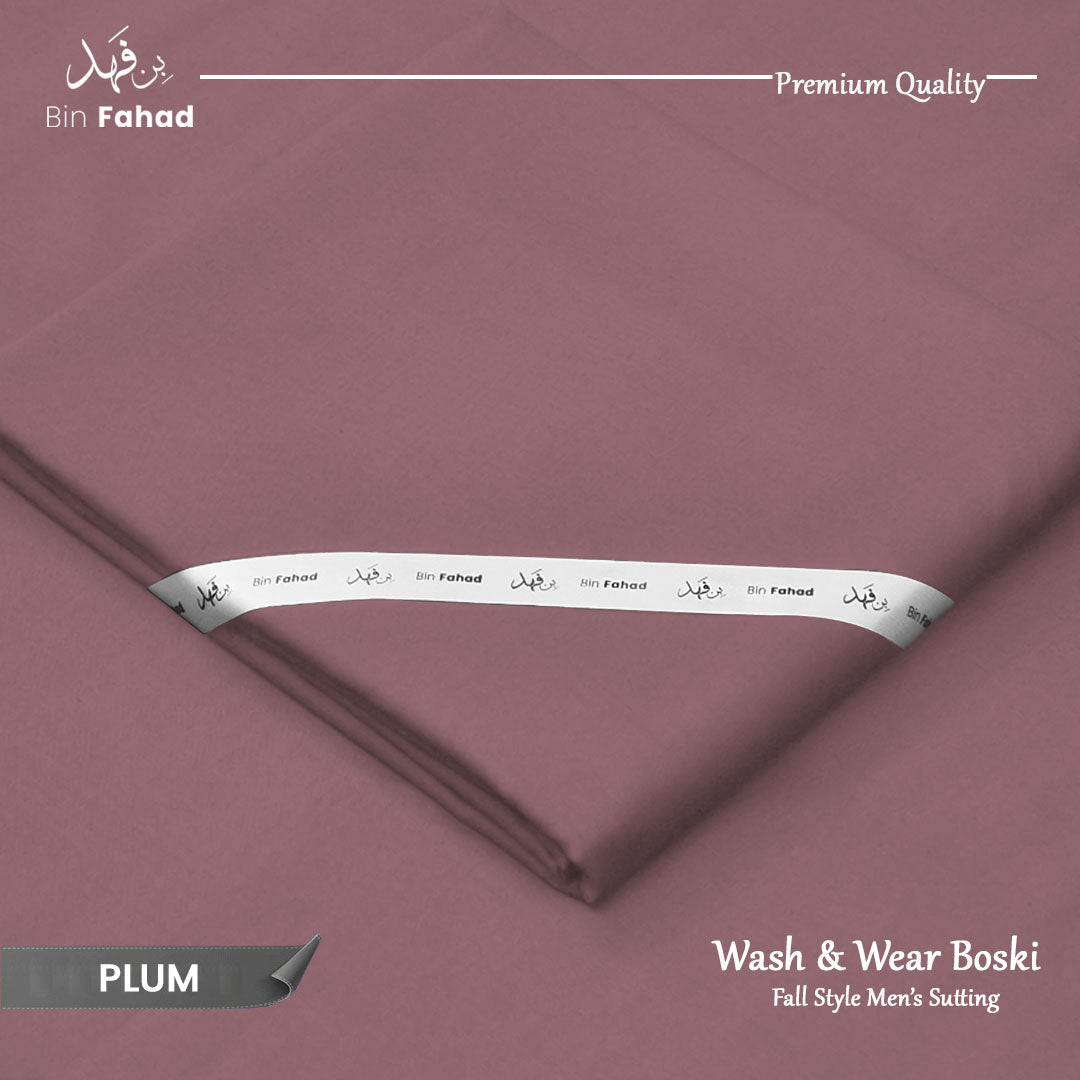 Premium Wash & Wear Boski - Plum