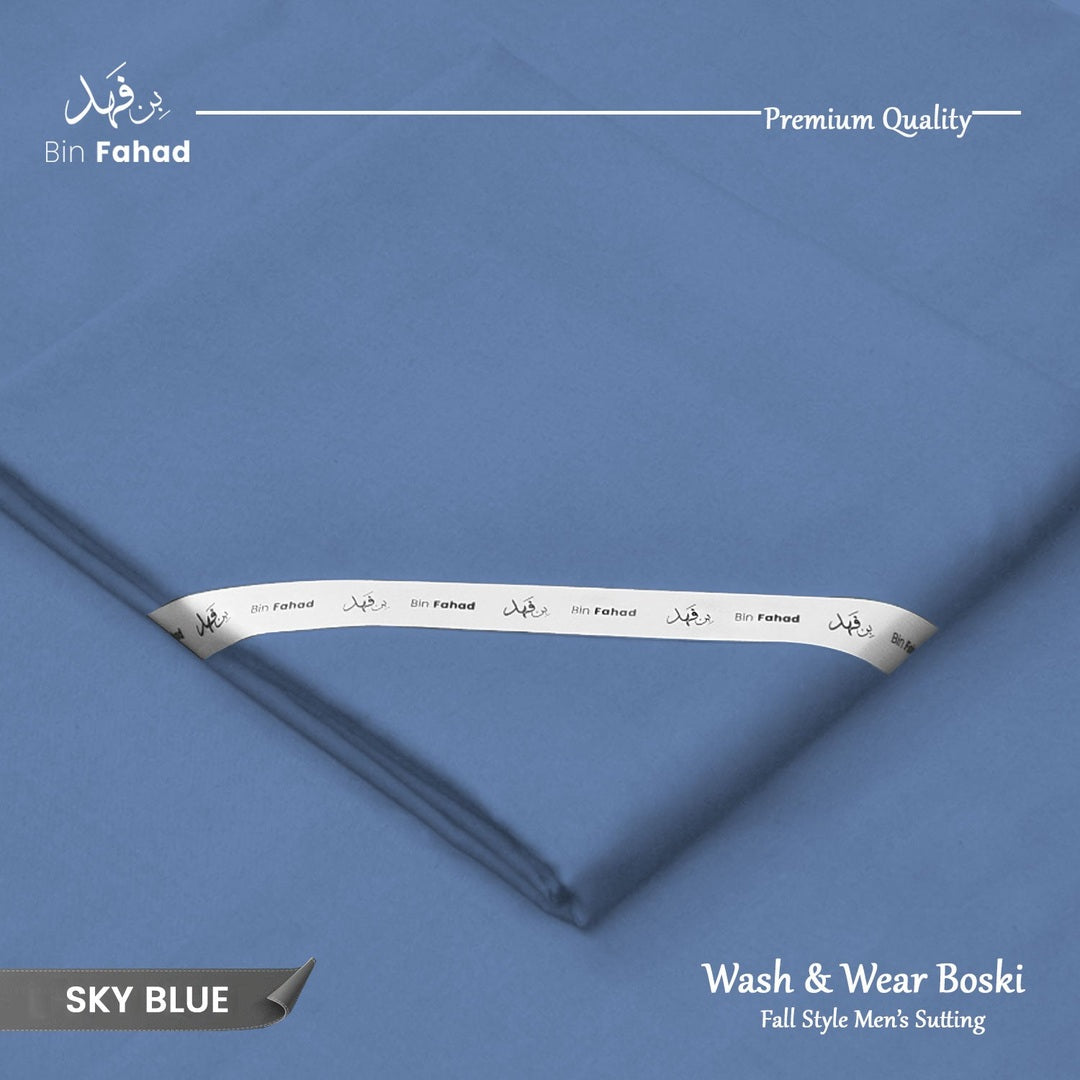 Premium Wash & Wear Boski - Sky Blue