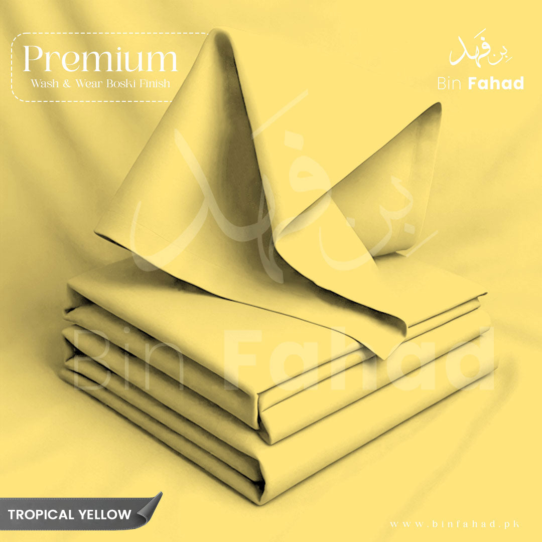 Premium Wash & Wea Boski - Tropical Yellow