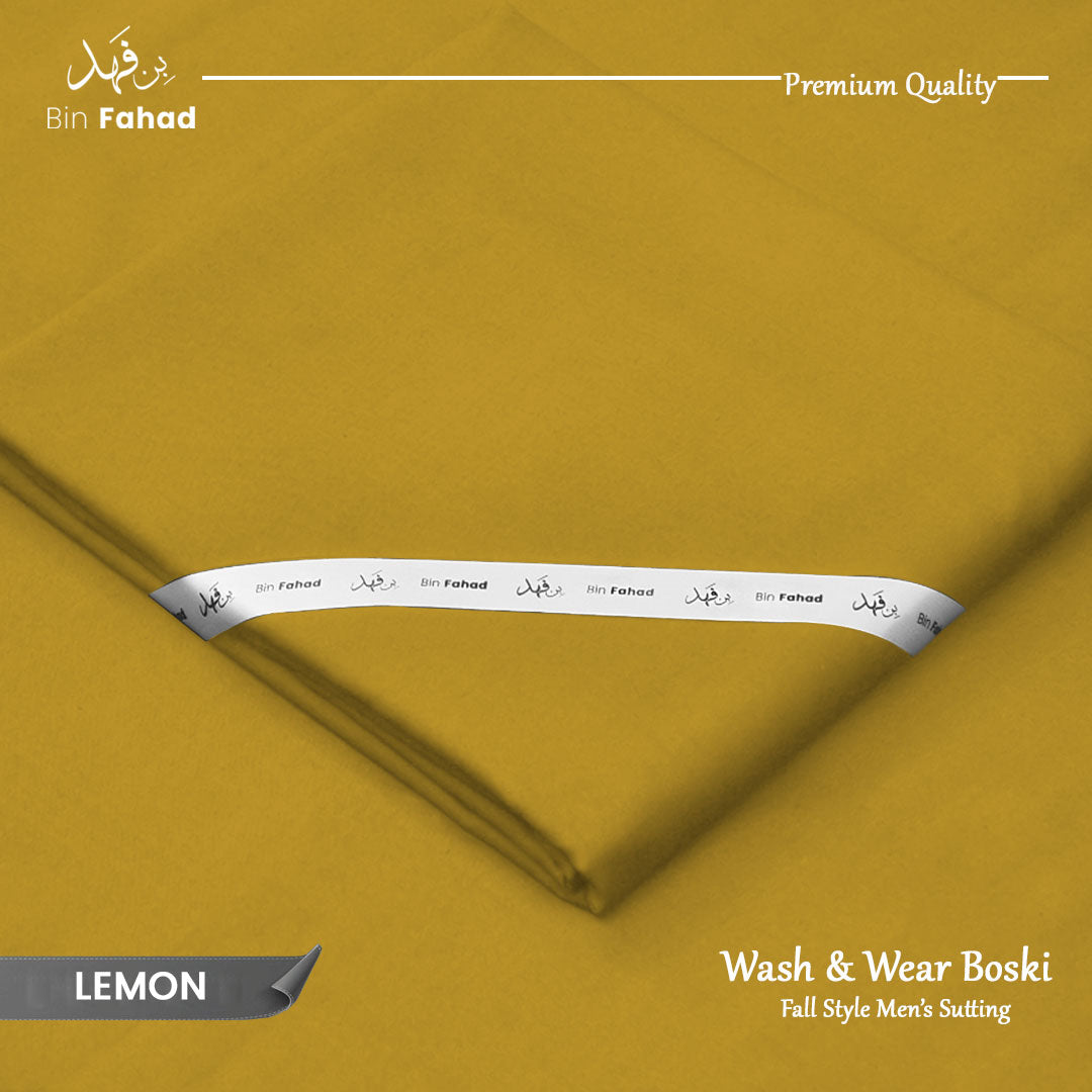 Premium Wash & Wear Boski - Lemon